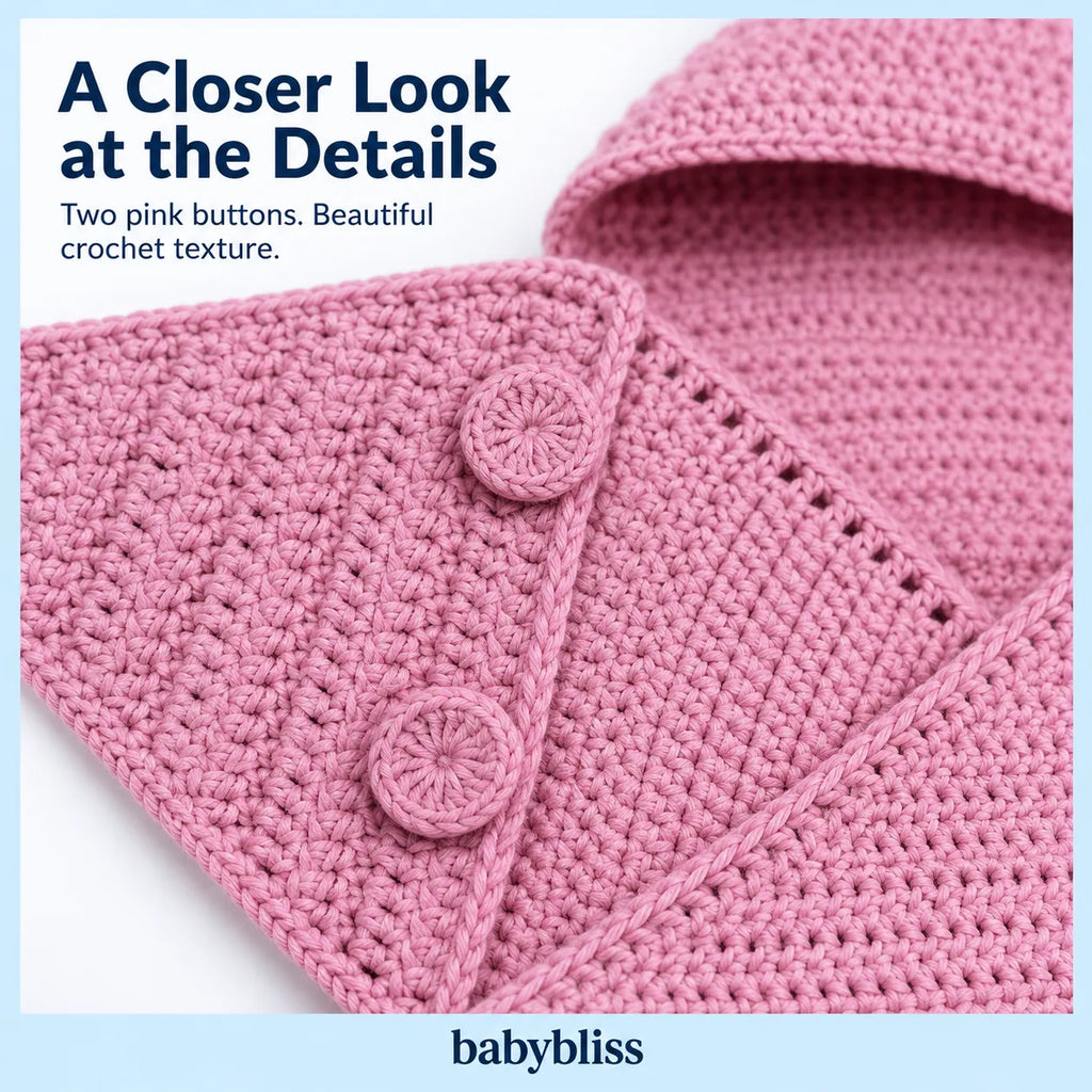 StarSnug – Crochet Baby Star Wrap
