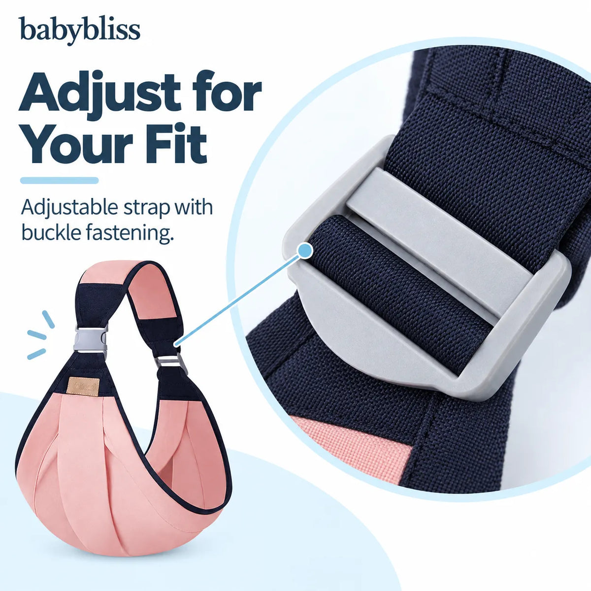 SnuggleSling – Adjustable Baby Carrier