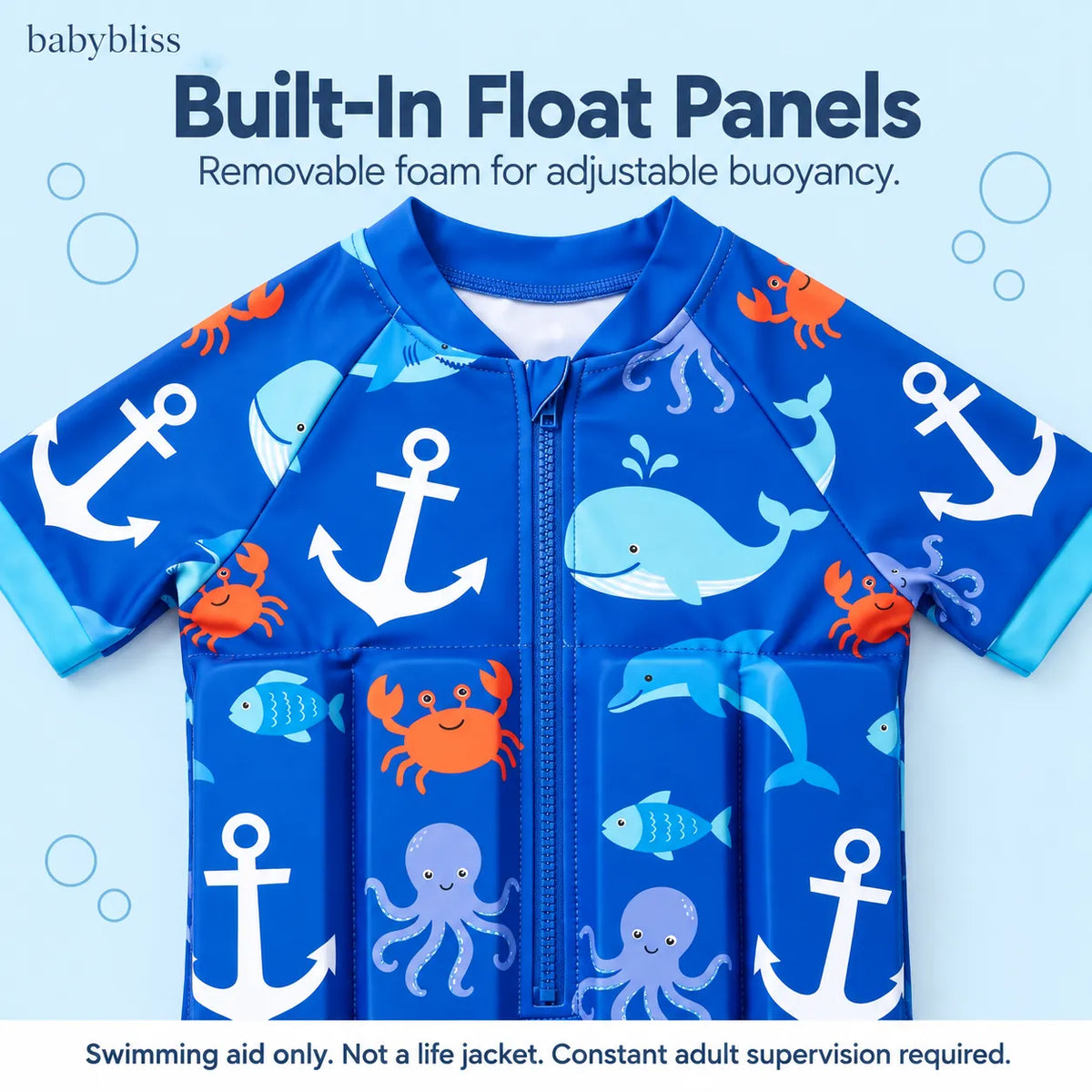 SwimBloom – Kids Learn-to-Swim Float Suit